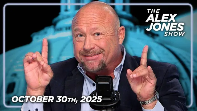 THURSDAY TRANSMISSION: Trump Orders US Nuke Testing Program To Resume After 31-Year Freeze, Pentagon Domestic Reaction Force Expands As Top White House Officials Move Their Families To Fortified Bases Ahead of Civil War! PLUS, Learn How Kash Patel's Cover-Up Operation Blocked Tulsi Gabbard From Investigating Any Foreign Or Domestic Accomplices In Charlie's Murder! FINALLY, Podcast Host & Meme Mastermind Maverick Alexander Joins The Alex Jones Show & Premiers His Latest Creation! Watch & Share This Emergency Feed! — FULL SHOW 10/30/25 cover