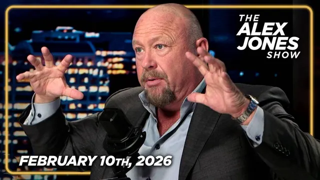 RED ALERT EMERGENCY BROADCAST! Alex Jones Analyzes The Insane Revelations Coming Out Minute-By-Minute In The Epstein Files! Tune In NOW To Discover The Bottom Of The Satanic Rabbit Hole! PLUS, Roger Stone- Who Successfully Called Every Major Election- Says Republicans Are Set To Win A Massive 2026 Midterm Victory! Constitutional Lawyer Robert Barnes Joins Alex Jones To Lay The Blame For The Trump Admin's Mishandling Of The Epstein Files Squarely At Pam Bondi & Todd Blanche's Feet, Predicting That The Democrats Will Use This To Impeach JD Vance & President Trump! FINALLY, Watch Powerful Breakdown Of Stanley Kubrick's "Eyes Wide Shut" To Learn How He Sought To Expose The Global Elites' Child Sex-Trafficking Operation & Occult Practices! THIS IS MUST-WATCH/SHARE INFO! — FULL SHOW 2/10/26 cover