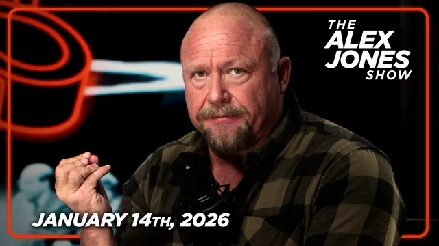 WEDNESDAY BOMBSHELL BROADCAST: Trump Prepares To Politically Nuke Democrats From Orbit! On February 1st ALL FEDERAL PAYMENTS TO BLUE SANCTUARY CITIES TO BE SUSPENDED! PLUS, Patriot & CEO of My Pillow, Mike Lindell, Breaks Latest On ICE Protests In Minneapolis & His Plan To End Fraud & Hold Criminals Accountable In Minnesota As Governor! FINALLY, Middle East Expert, Syrian Girl, Joins Alex Jones To Cover Political Turmoil In Iran, Israeli Influence In The Middle East, How The Trump Admin Will Responds To Persian Protests & MORE! THIS IS MUST-WATCH/SHARE INFO! — FULL SHOW 1/14/26 cover