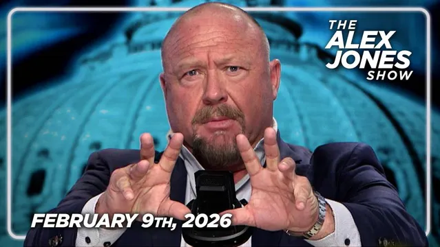 MUST-WATCH MONDAY BROADCAST: New Epstein Docs Prove He Led Satanic Death Cult That Raped, Tortured & Ate Children! This International Network Led To Highest Levels Of Western Power & Was Protected By Five Eyes! Confirmed Emails Discuss Sex Slaves, Kidnapping Children, Buying Babies! PLUS, Alex Jones Asks, Why Did The DOJ Redact The Names Of 'Former Presidents, Secretary Of State, & Other Celebrities' From The Epstein Files? Top FBI Whistleblower Kyle Seraphin Breaks Latest On Trump’s DOJ Mishandling The Epstein Files, Ghislaine Maxwell Pleading The Fifth In Epstein Probe Deposition & MORE! THIS IS MUST-WATCH/SHARE INFO! — FULL SHOW 2/9/26 cover