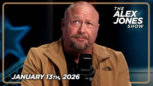 TUESDAY EMERGENCY BROADCAST: Trump Announces Plan To Strike Iranian Regime! Top Democrats Go Full Terrorist & Openly Call For The Murder Of ICE Agents! PLUS, Clintons Refuse To Testify On Their Ties To Epstein! FINALLY, Epstein Survivor, Juliette Bryant, Joins Alex Jones To Reveal The Abuse She Endured After Being Kidnapped To The Infamous Little Saint James Island, And She Claims Bill Gates Was The One Running Epstein's Entire Multifaceted Operation! THIS IS MUST-WATCH/SHARE INFO! — FULL SHOW 1/13/26 cover