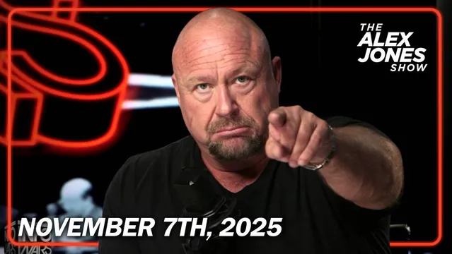 The Alex Jones Show: The Globalists Are Trying To Crash The US Stock Market & Trigger A New Global Depression To Drive Trump From Office & Crush Populist Movements Worldwide Under A Global Dictatorship Plan! Tune Into This Must-Watch/Share Edition Of The Alex Jones Show! - FULL SHOW - 11.07.2025 cover