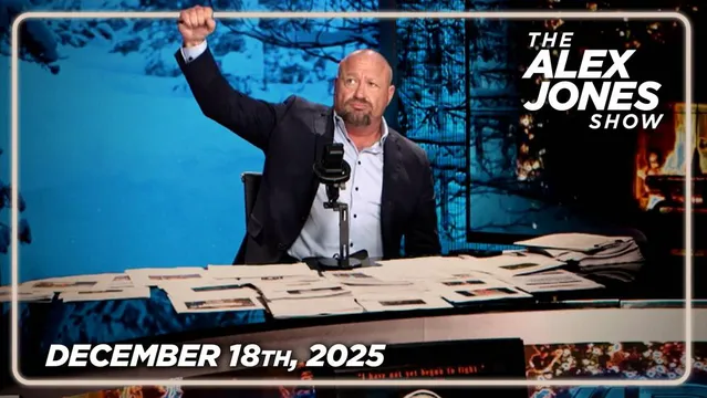 THURSDAY TRANSMISSION: Alex Jones Issues Emergency Message To Trump, Lays Out Battle Plan That If Trump Executes Will SAVE America & His Administration! PLUS, RFK Jr. Nukes The Trans Cult From Orbit, Announces Sweeping Federal Ban On Sterilization Drugs & Surgeries! Roger Stone Joins Alex Jones, And Confirms The Trump Admin's Election Integrity Commission Is Set To Release Total Proof That The 2020 Election Was Stolen! FINALLY, Renowned Litigator Joseph McBride Reveals The Latest Shocking Revelations As Law Enforcement Officially Investigates The Brown University Attack's Potential Connection To The Execution Style Murder Of The Head Of MIT's Free Energy Research Unit! MUST-WATCH/SHARE! — FULL SHOW 12/18/25 cover