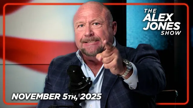 EMERGENCY WEDNESDAY BROADCAST: The Red/Green Alliance Celebrate Mamdani’s Win & Pledge To Turn US Into Islamic/Communist State As Dems Sweep Elections Nationwide- Learn How We Can Stop This Takeover Dead In Its Tracks & What’s Coming NEXT! PLUS, Leading Black Civil Rights Leader, Larry Pinkney, Joins Alex Jones To Discuss The Spiritual Battle Taking Place Across The Country! FINALLY, Dark Journalist Daniel Liszt Takes Over The Show To Break Critical Intel On 3I/ATLAS, COG, UFO File Intel, 'Age Of Disclosure' Meltdown, Exotic Drone Weapons Test And MORE! MUST-WATCH/SHARE INFO! — FULL SHOW 11/5/25 cover